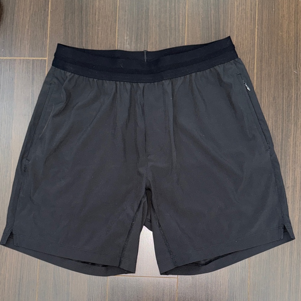 RHÔNE Men's Black Performance Shorts - Picture 1 of 4